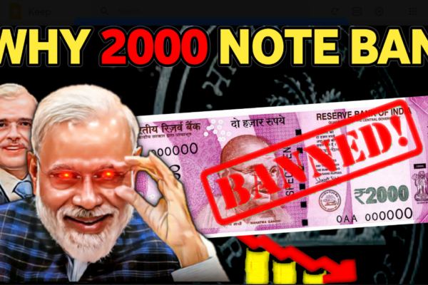 Why did Rs 2000 note stop?